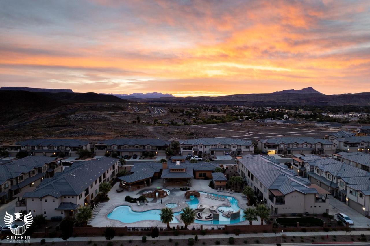 Redhills Retreat Near Zion Golf Pool Spa Access Хърикейн Екстериор снимка