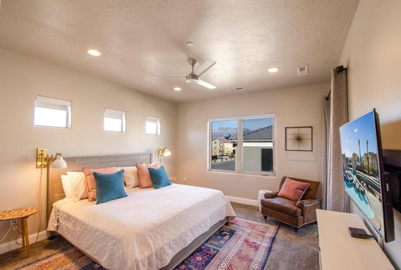 Redhills Retreat Near Zion Golf Pool Spa Access Хърикейн Екстериор снимка