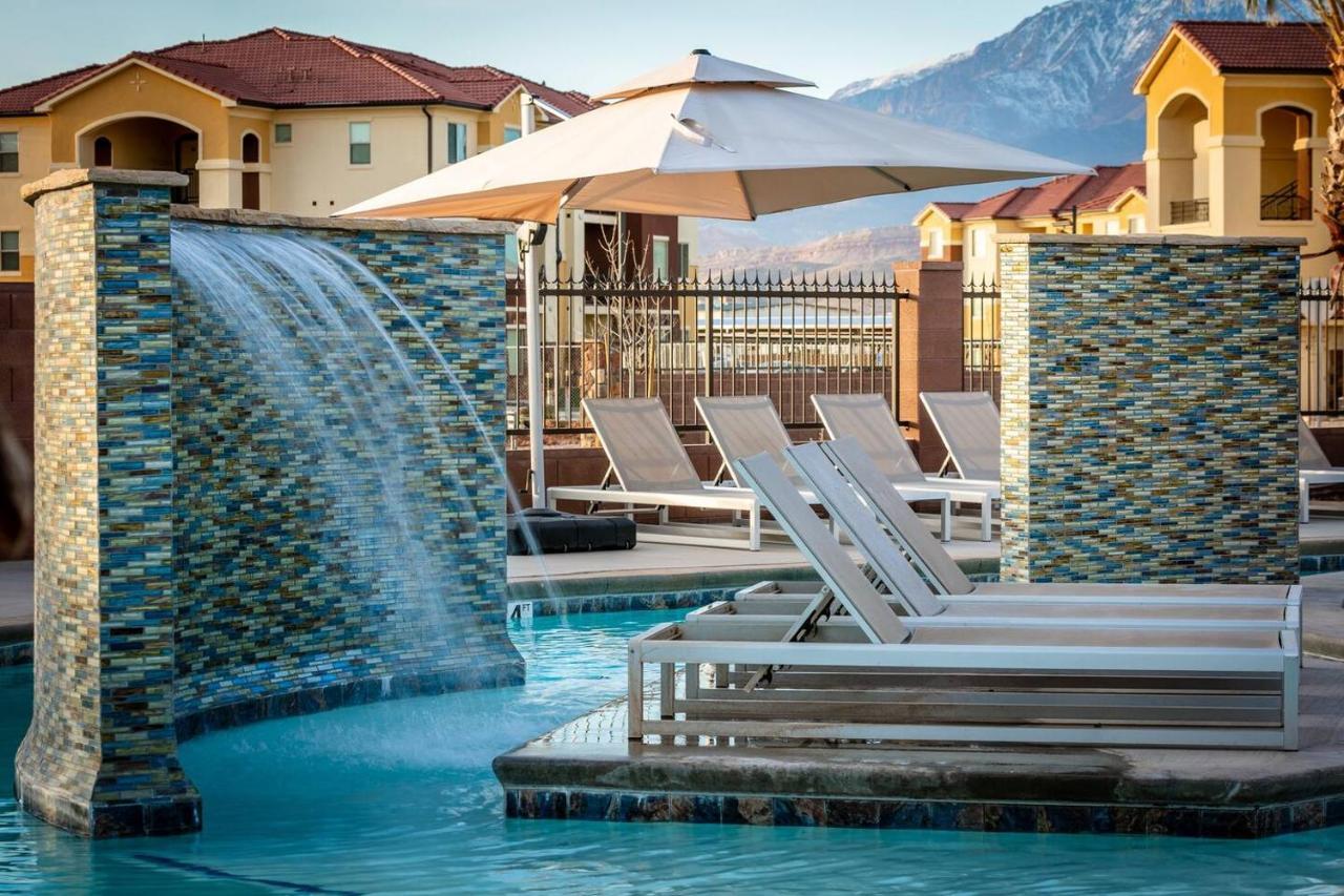 Redhills Retreat Near Zion Golf Pool Spa Access Хърикейн Екстериор снимка